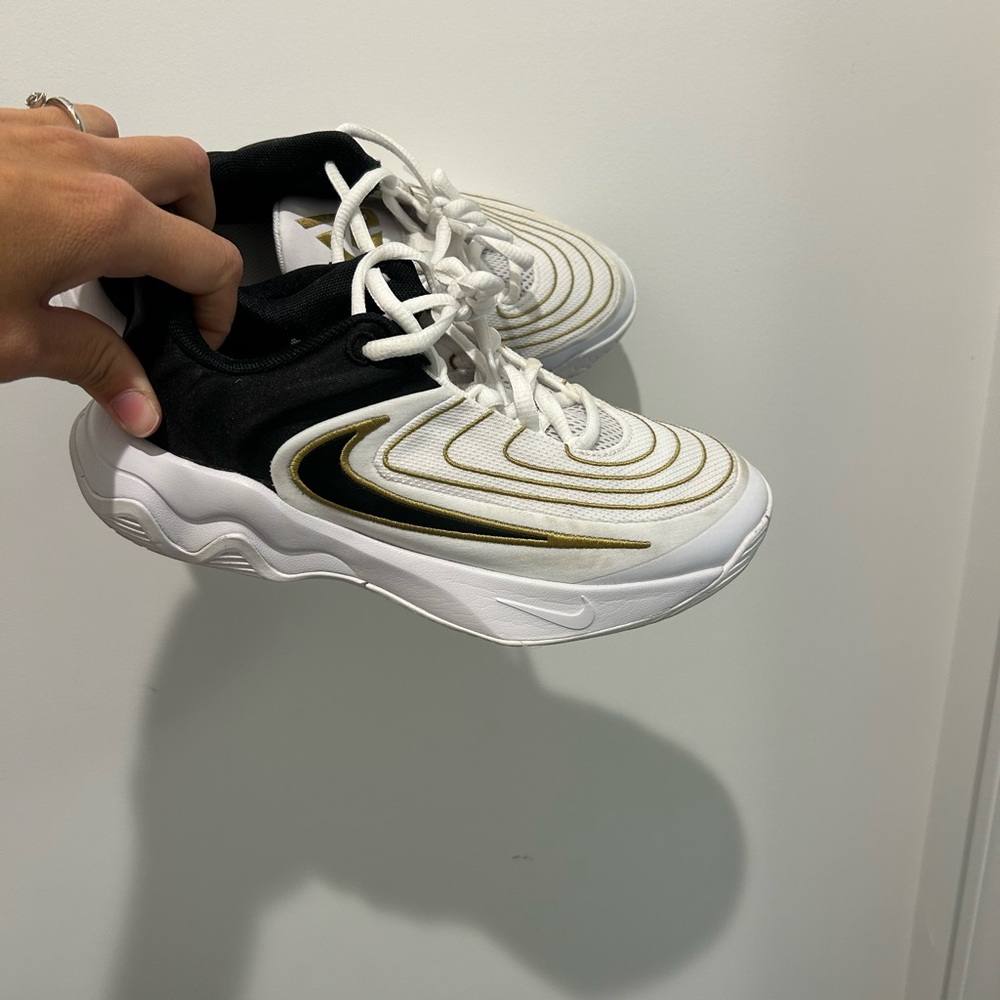 Nike Kids basketball gianis Sneakers - Black, White, Gold
